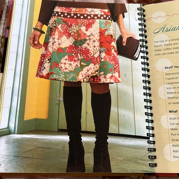 Sew What Skirts Skirt Sewing Projects Book 16 Simple Styles 2006 Hardcover - Picture 8 of 15